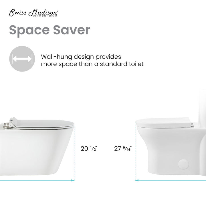 Calice Wall-Hung Round Toilet Bowl