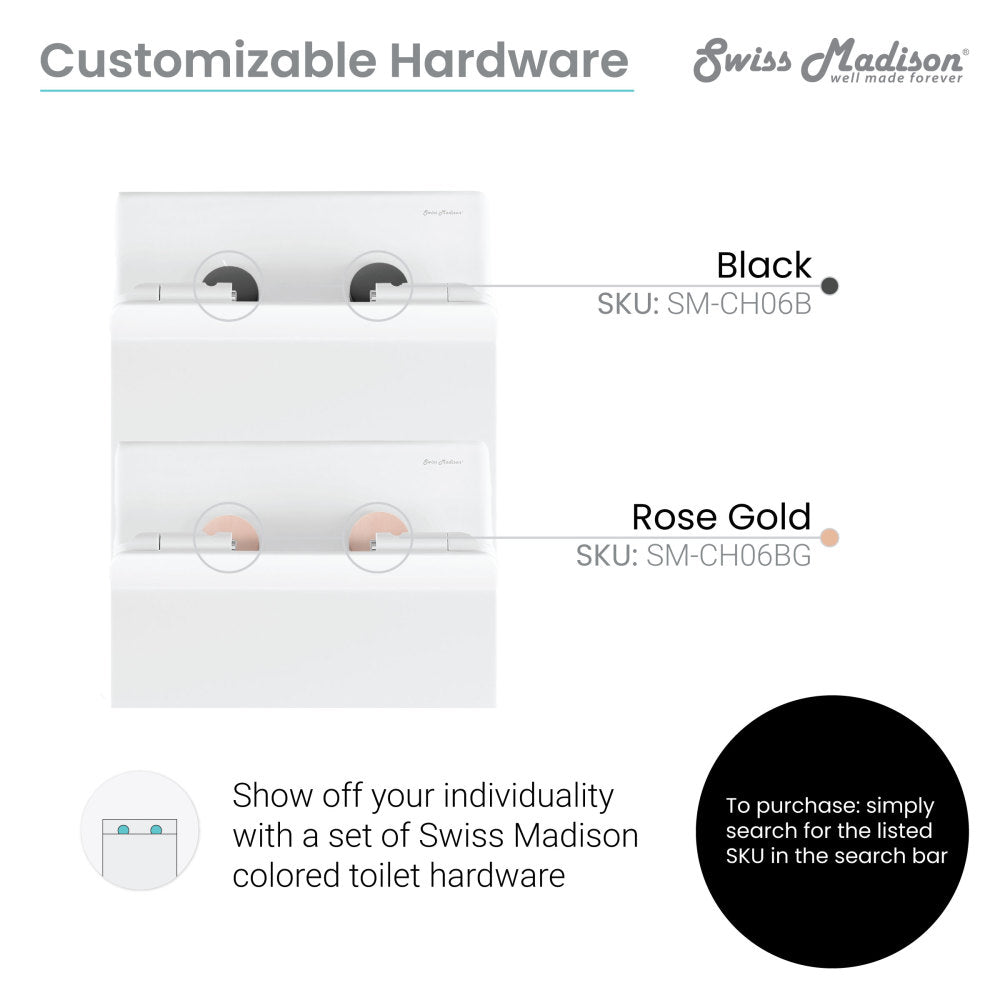 St. Tropez Wall-Hung Elongated Toilet Bowl