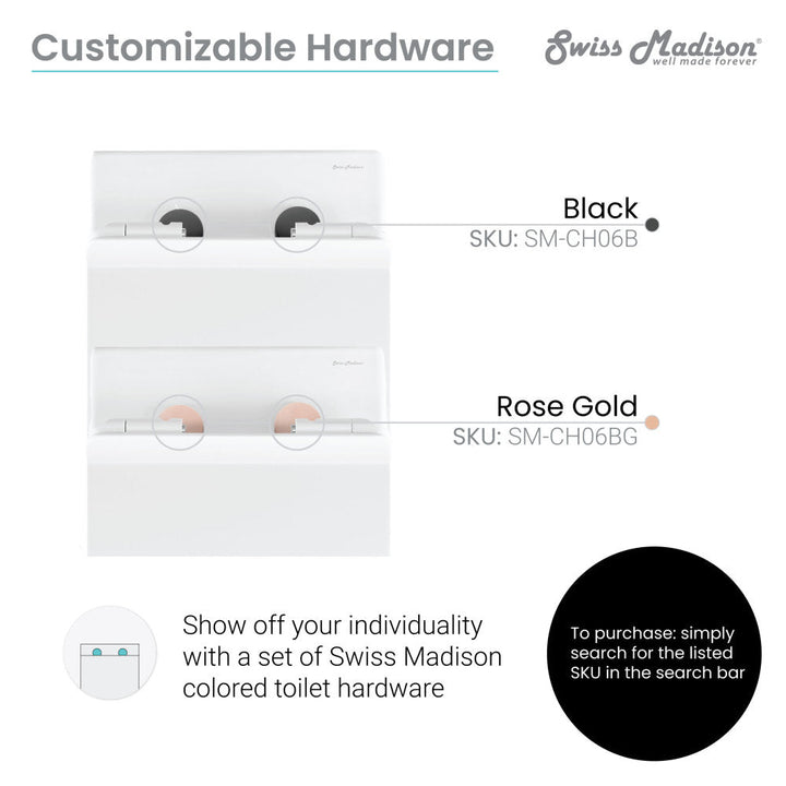 St. Tropez Wall-Hung Elongated Toilet Bowl