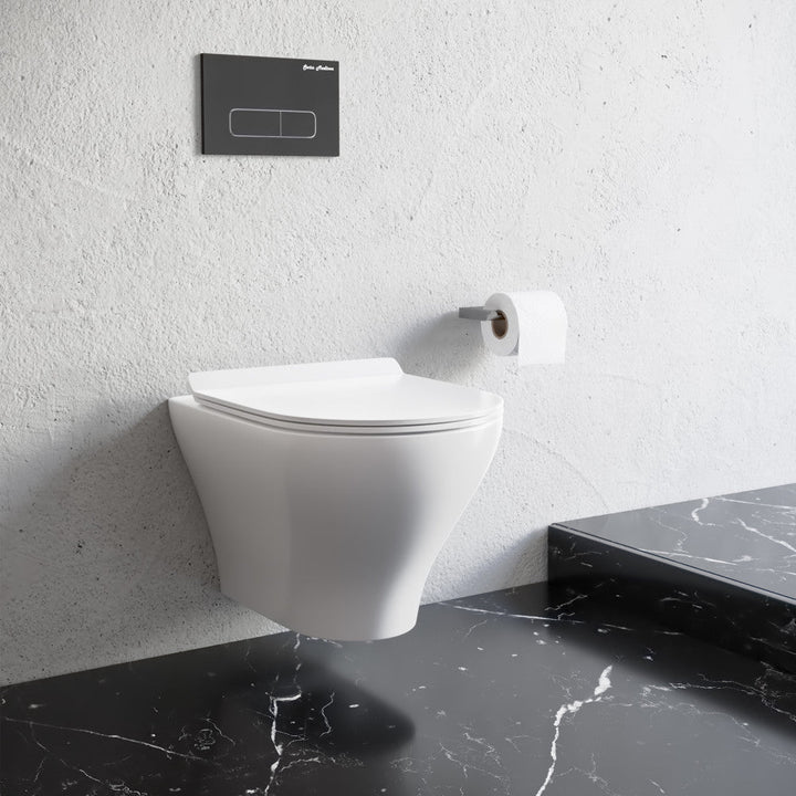 Monaco Wall-Hung Round Toilet Bowl