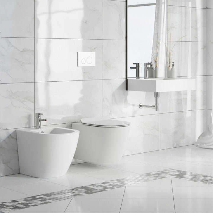 St. Tropez Wall-Hung Elongated Toilet Bowl