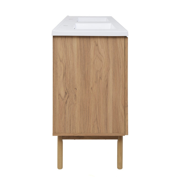 Classe 60" Bathroom Vanity in Oak