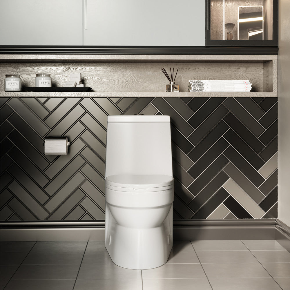 Virage One-Piece Elongated Toilet Vortex Dual-Flush 1.1/1.6 gpf