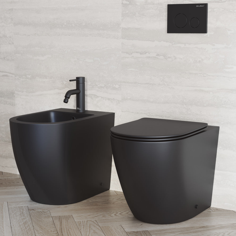 St. Tropez Back-to-Wall Elongated Toilet Bowl