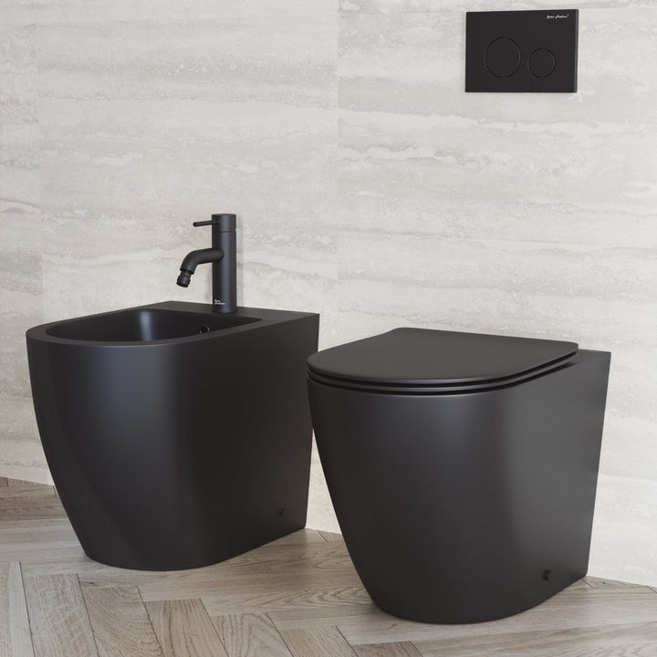 St. Tropez Back-to-Wall Elongated Toilet Bowl