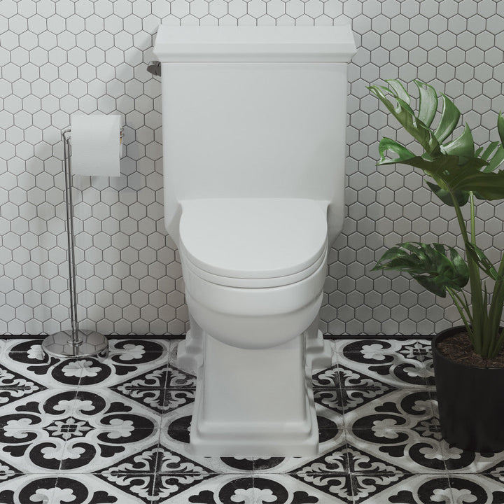 Voltaire One-Piece Elongated Toilet Side Flush 1.28 gpf