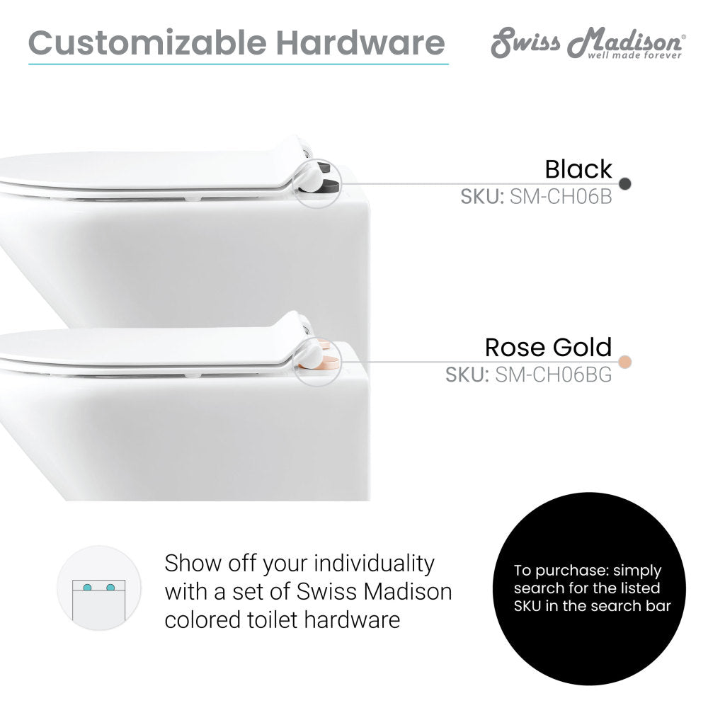 Monaco Wall-Hung Round Toilet Bowl