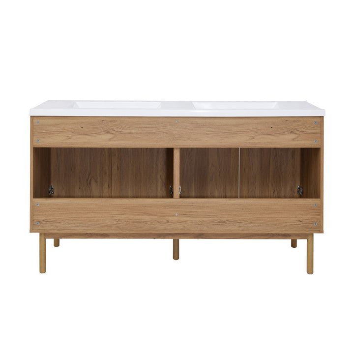 Classe 60" Bathroom Vanity in Oak