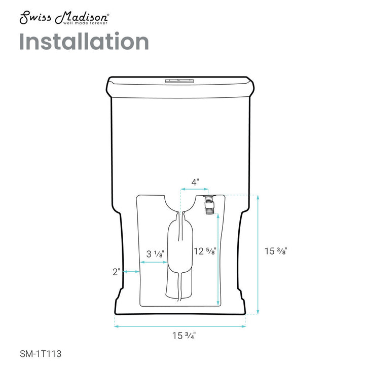 Voltaire One-Piece Elongated Toilet Dual-Flush 1.1/1.6 gpf
