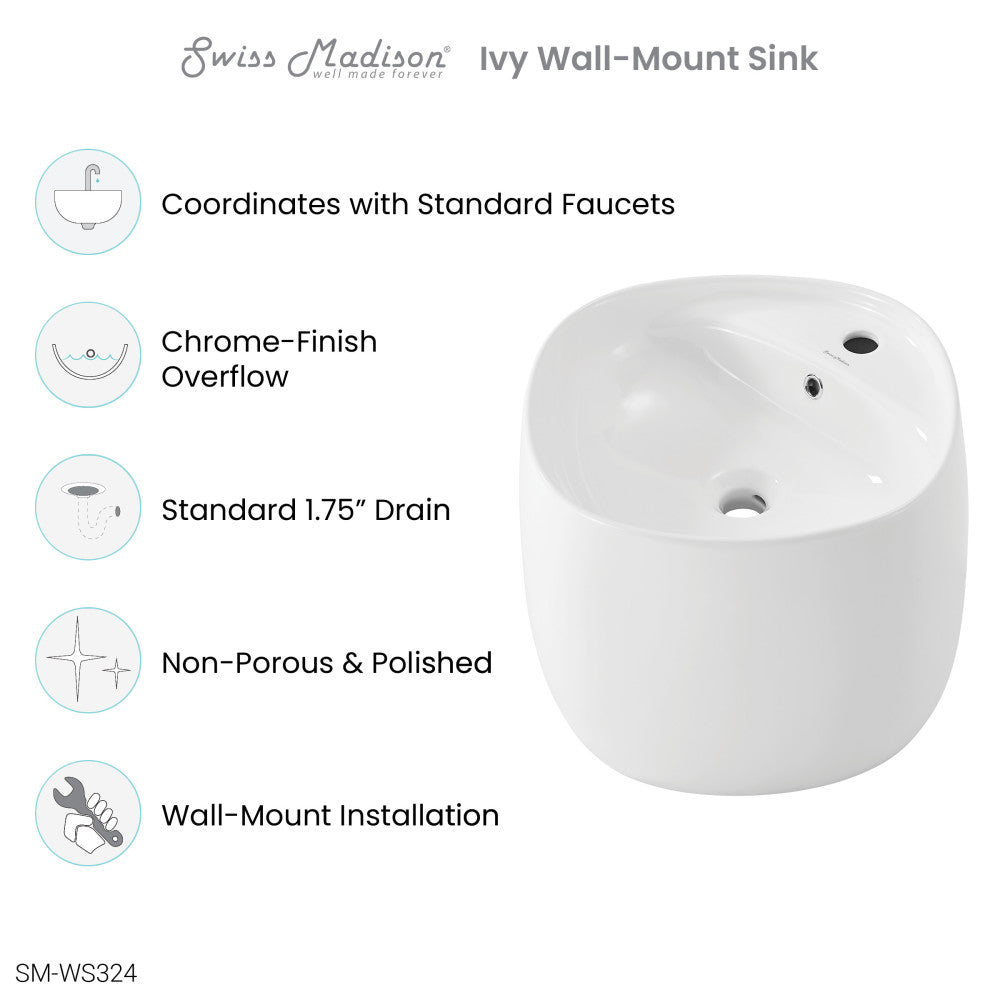 Ivy Wall-Mount Sink