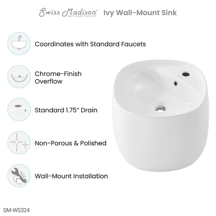Ivy Wall-Mount Sink