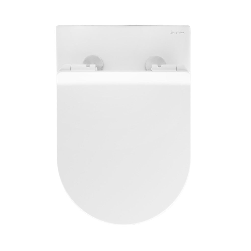 Cascade Back-to-Wall Elongated Toilet Bowl