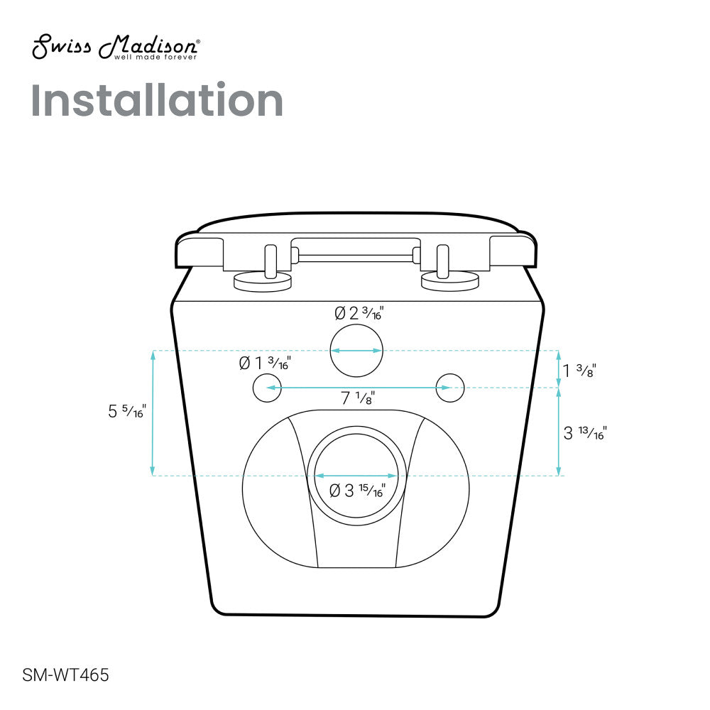 Calice Wall-Hung Round Toilet Bowl