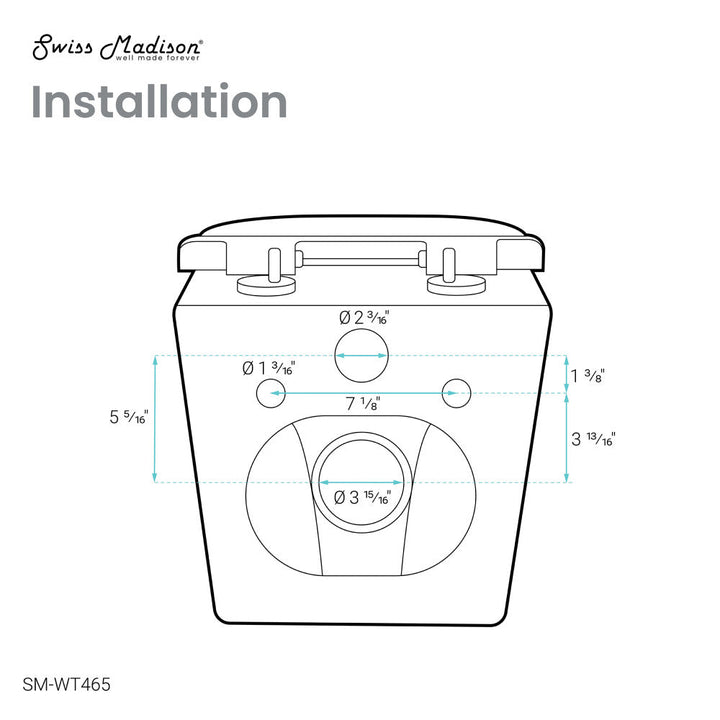 Calice Wall-Hung Round Toilet Bowl