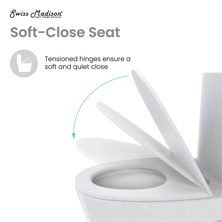 Monaco One-Piece Elongated Toilet Dual Flush 1.1/1.6 gpf with 10" Rough in