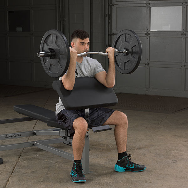 Body Solid GPCA1 Preacher Curl Station
