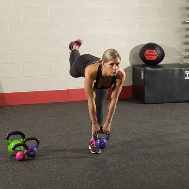 Body-Solid KBVS Vinyl Coated Kettlebell Sets