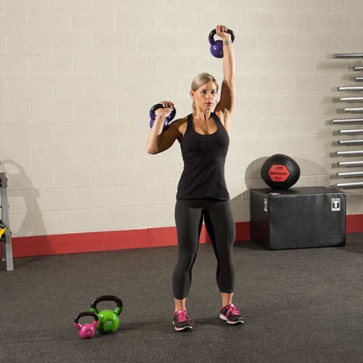 Body-Solid KBVS Vinyl Coated Kettlebell Sets