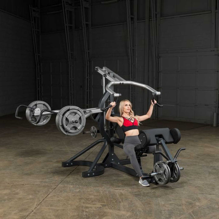 Body Solid SBL460P4 Free-Weight Leverage Home Gym