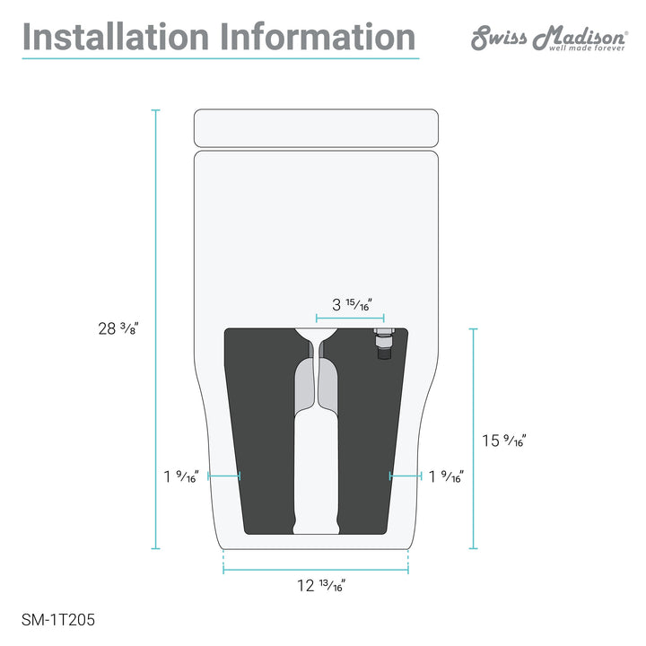 Sublime One Piece Elongated Toilet Dual Flush, Rose Gold Hardware 1.1/1.6 gpf