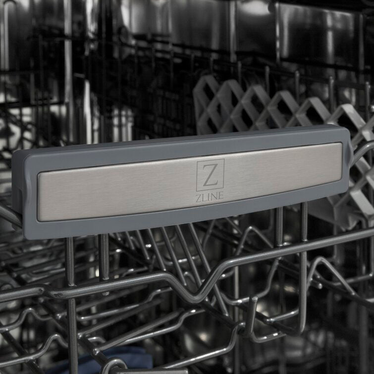 ZLINE 18" Tallac Series Built-In Dishwasher in Unfinished Wood with Stainless Steel Handles, DWV-UF-18