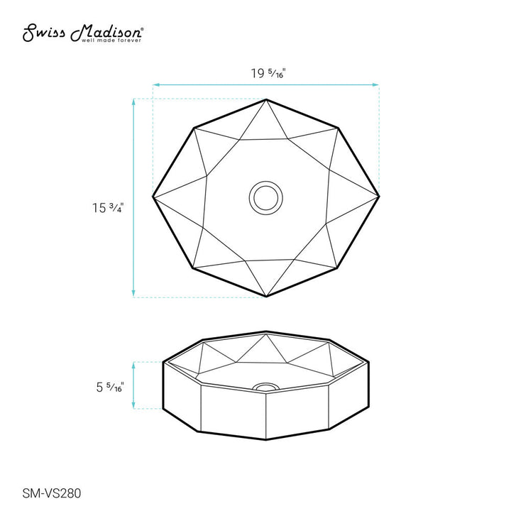 Brusque Vessel Sink