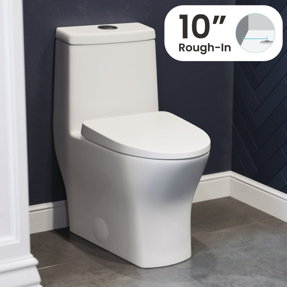 Sublime II One-Piece Round Toilet, 10" Rough-In 1.1/1.6 gpf