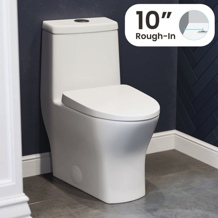 Sublime II One-Piece Round Toilet, 10" Rough-In 1.1/1.6 gpf