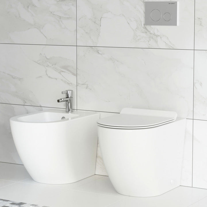 St. Tropez Back-to-Wall Elongated Toilet Bowl