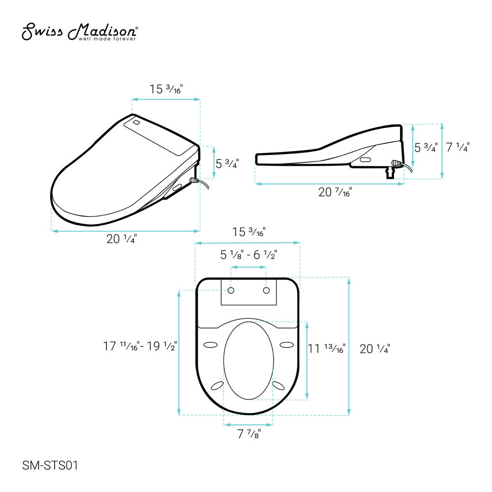Vivante Smart Toilet Seat Bidet