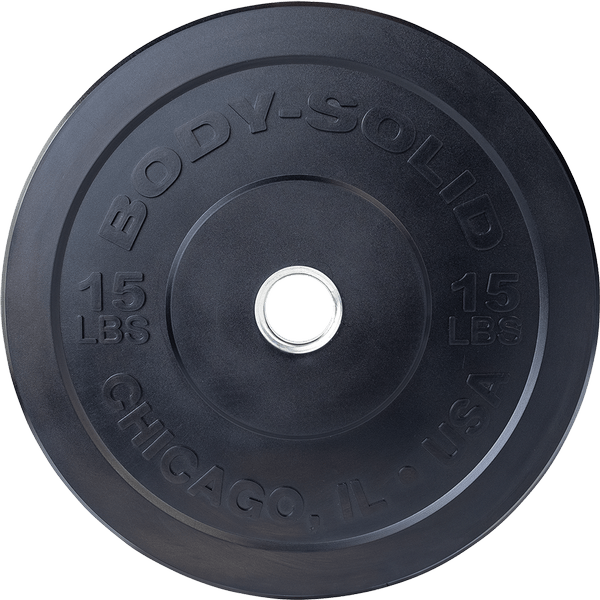 Body Solid Extreme Chicago Bumper Plates 10-45 Lbs. Singles