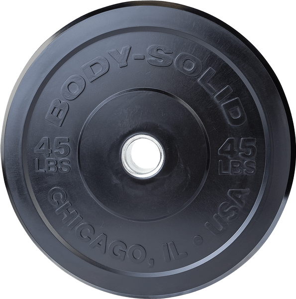 Body Solid Extreme Chicago Bumper Plates 10-45 Lbs. Singles