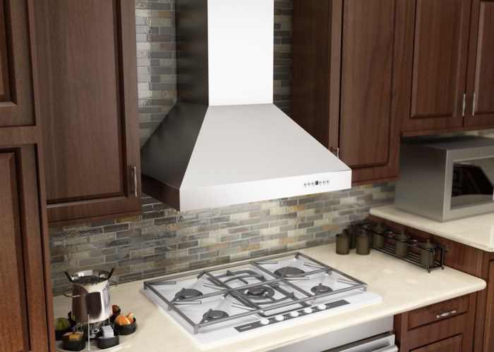 ZLINE 30 in. Professional Convertible Vent Wall Mount Range Hood in Stainless Steel, 697-30