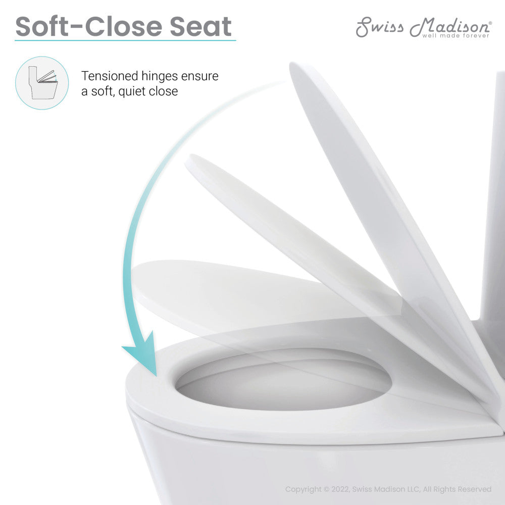 Sublime One Piece Elongated Toilet with Touchless Retrofit Dual Flush 1.1/1.6 gpf