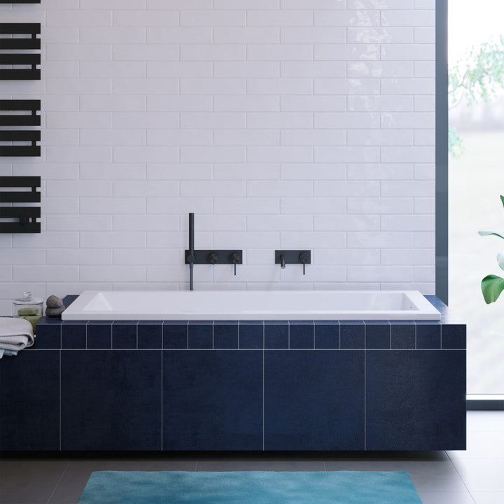 Voltaire 60" x 30" Reversible Drain Drop-In Bathtub