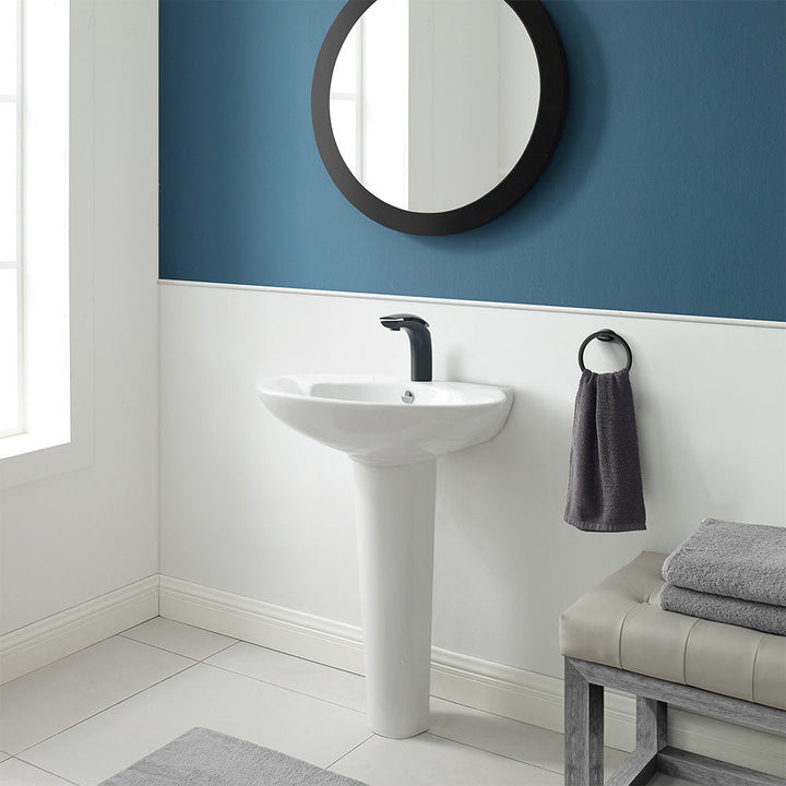 Plaisir Rounded Basin Pedestal Sink
