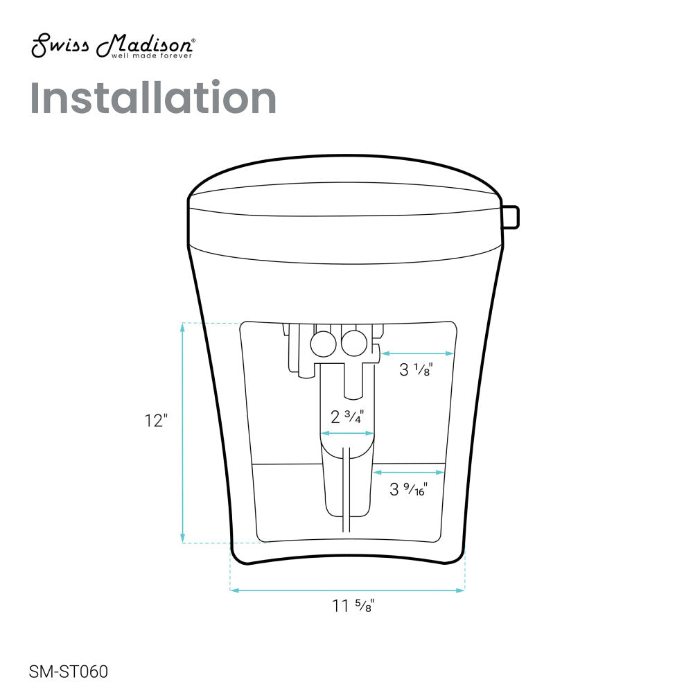 Avancer Smart Tankless Elongated Toilet and Bidet, Touchless Vortex Dual-Flush 1.1/1.6 gpf