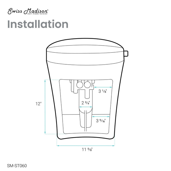 Avancer Smart Tankless Elongated Toilet and Bidet, Touchless Vortex Dual-Flush 1.1/1.6 gpf