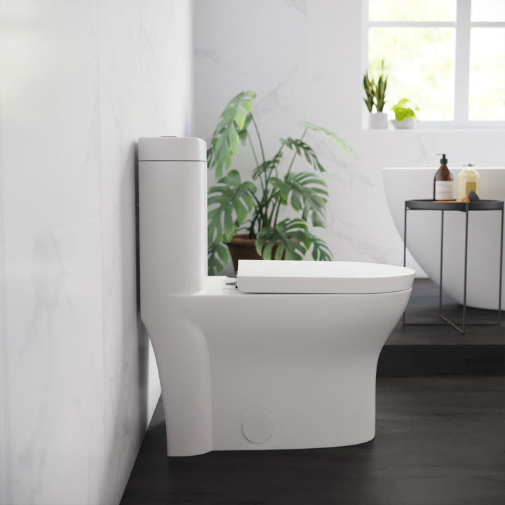 Monaco One-Piece Elongated Toilet Dual Flush 1.1/1.6 gpf with 10" Rough in