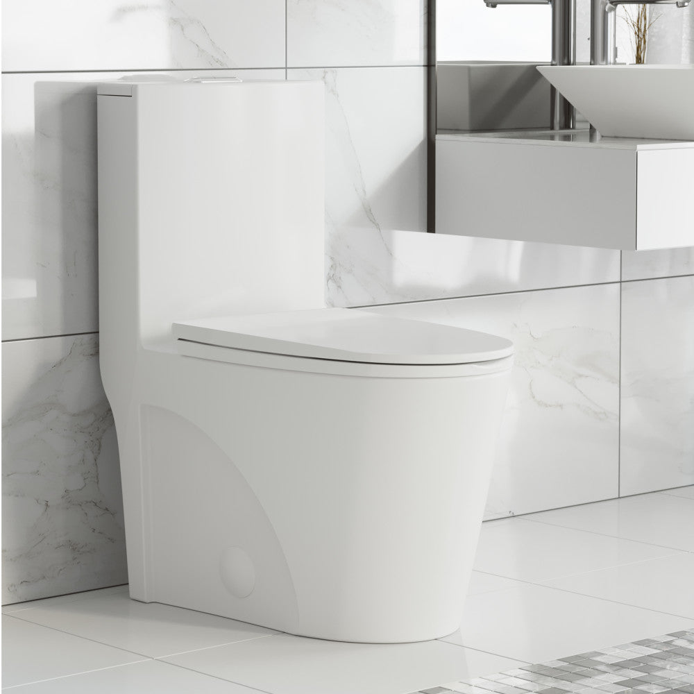 St. Tropez One-Piece Elongated Toilet, 14" Rough-In 1.1/1.6 gpf