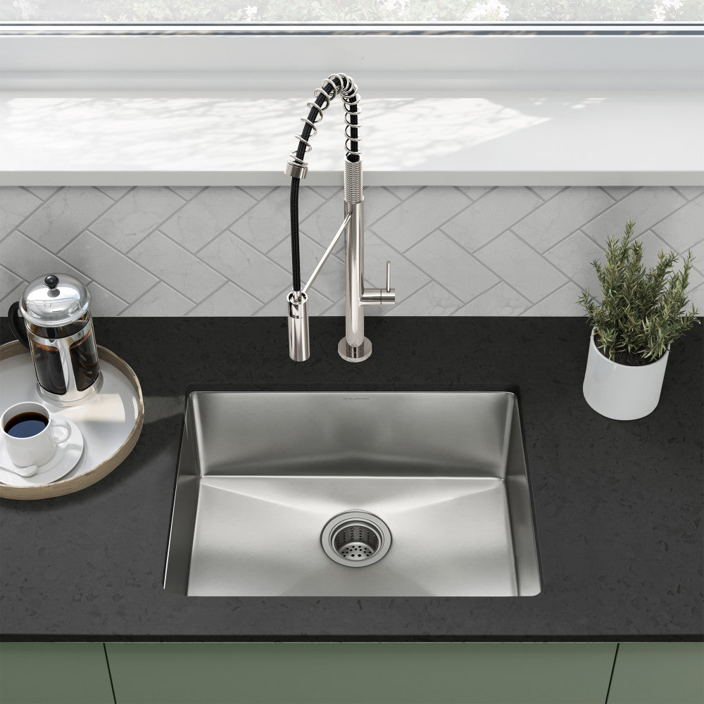 Rivage 23 x 18 Stainless Steel, Single Basin,Undermount Kitchen Sink