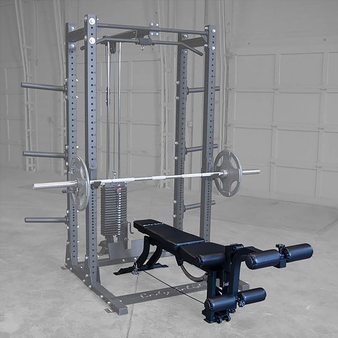Body Solid GLEG Adjustable Bench With Cable Leg Developer