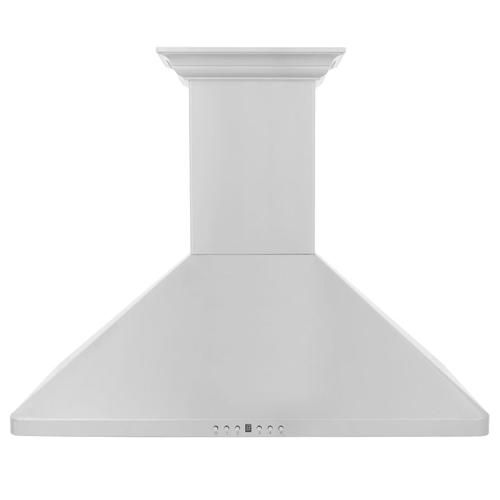 ZLINE 30 in. Wall Mount Range Hood in Stainless Steel with Built-in CrownSound™ Bluetooth Speakers, KF1CRN-BT-30