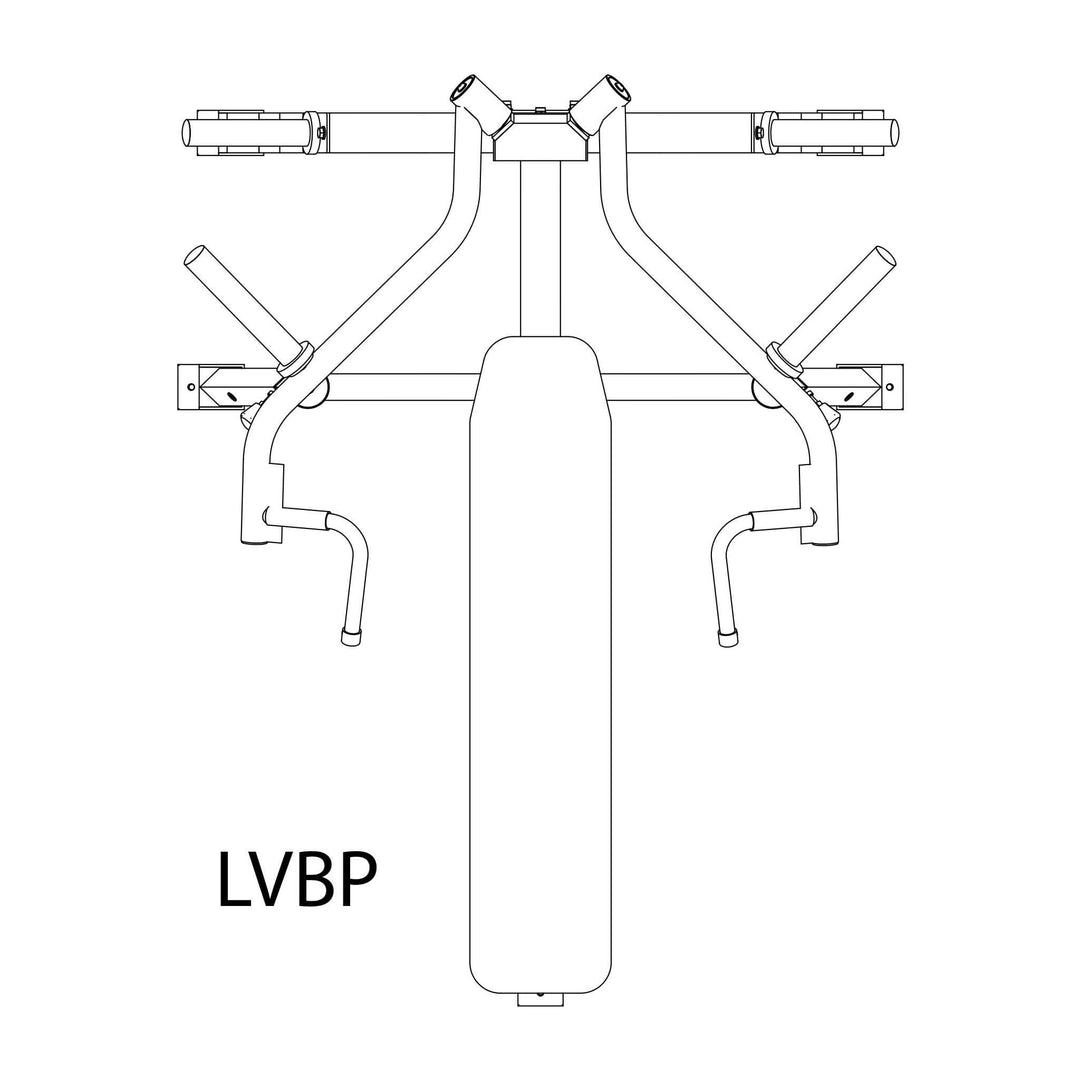 Body Solid Pro Clubline LVBP Leverage Bench Press