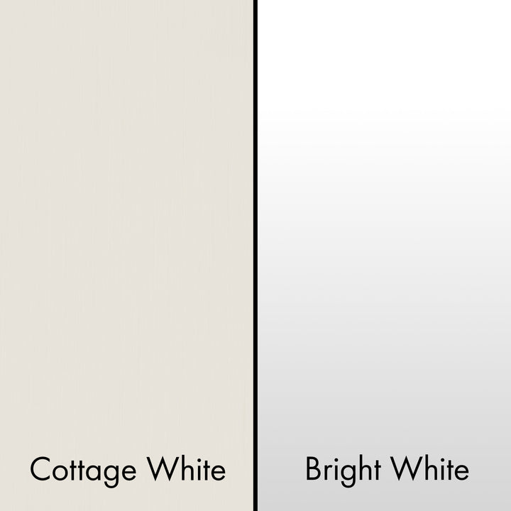 ZLINE 30" 400 CFM Convertible Wooden Wall Mount Range Hood in Shiplap Bright White Finish, KPWW-30