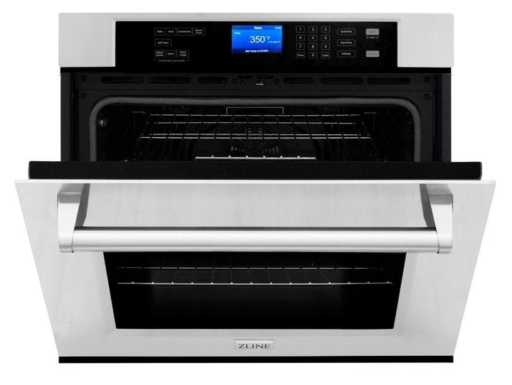ZLINE Kitchen Appliance Package with 48 in. Stainless Steel Rangetop and 30 in. Single Wall Oven, 2KP-RTAWS48