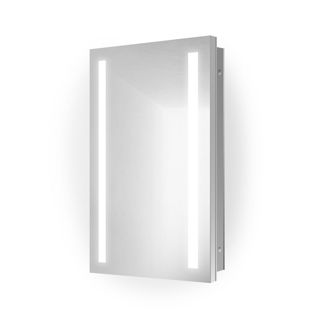 Krugg Kinetic 15" x 30" Left LED Medicine Cabinet  w/Dimmer & Defogger – KINETIC1530L