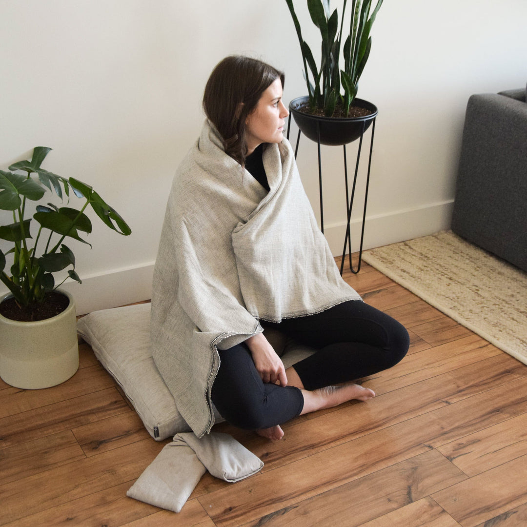 Sit Set: Mod Meditation Cushion + Zabuton