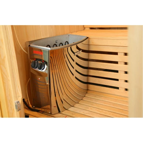 SunRay Rockledge 2 Person Luxury Traditional Steam Sauna (200LX)