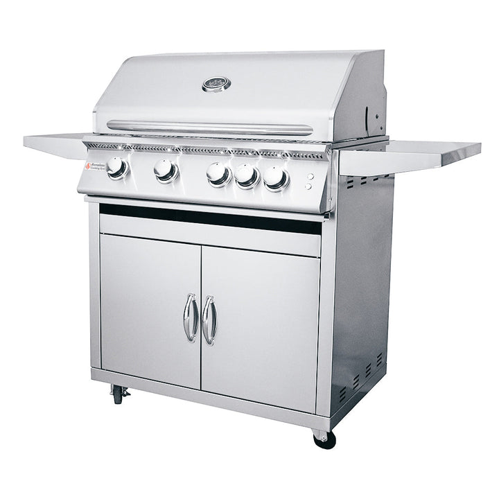 RCS Gas Grills - 32" Premier w/ Lights Freestanding Grill - RJC32AL CK